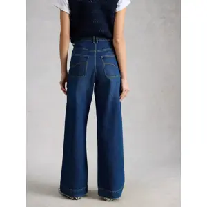 White Stuff Tia Wide Leg Full Length Jean